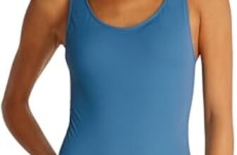 Calvin Klein Donna Costume da Bagno Scoop Back One Piece con Spalline con Logo, Blu (Storm Blue), XXL