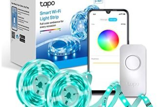 Tapo L900 Smart Wi-Fi Striscia LED, Controllo Vocale Compatibile con Alexa e Google Assistant, 2 Confezioni L900-5 con 1 Alimentatore, Sync-to-Music, Accorciabile e Controllo dall’APP