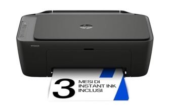 HP DeskJet 2920 89F97B, Stampante Multifunzione a Getto d’Inchiostro A4 a Colori, Fronte e Retro Manuale, 7,5 ppm, Wi-Fi, app, 3 Mesi di Inchiostro Instant Ink Inclusi, Nera