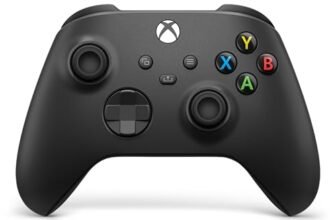 Xbox Controller Wireless – Carbon Black One, Series X|S, Windows 10/11, Android, iOS