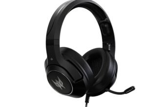 Predator Galea 350, Cuffie Gaming, con Cavo 3.5 mm Jack, Driver Audio 50 mm, Impedenza 32 ohm, Potenza nom 20mW, Fascia Regolabile, Microfono Retrattile Unidirezionale, Controllo Volume, Nero