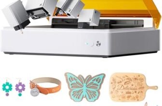 xTool M1 Ultra 4-in-1 Macchina Creativa: Incisore Laser 10W, Stampa Inkjet, Taglio Vinile, Disegno con Penna, per Oltre 1000 Materiali, Fai-da-te, Regali, Artigianato Domestico, Piccole Aziende