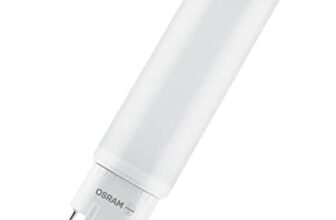 OSRAM DULUX D/E LED HF & AC MAINS/Tubo LED: G24q-2, Lunghezza: 143 mm, 7 W, 18 W sostituzione per, opaco, Cool White, 4000 K,Confezione da 1