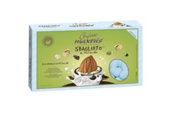 CONFETTI MAXTRIS CIOCOMANDORLA SBAGLIATO AL PISTACCHIO CELESTE SCATOLA 1 Kg
