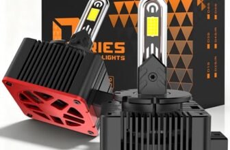 JinDot D1S D1C D1R LED Lampadine 38000LM 900% Luminosità Plug and Play Sostituire Kit OEM HID Abbagliante e Anabbagliante, 2 Lampade