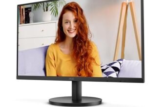 AOC B3 27B3HMA2 LED display 68,6 cm 27″ 1920 x 1080 pixels Full HD LCD Noir, 27 inch FHD VA 100Hz, HDMI – VGA, Speakers, 27 pollice FHD VA, 100 Hz, Altoparlanti