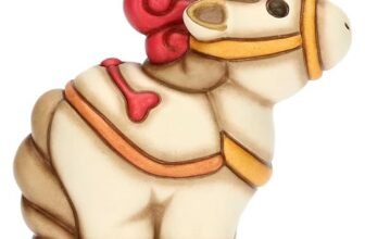 Cavallo Priscilla in ceramica Eolia, piccolo