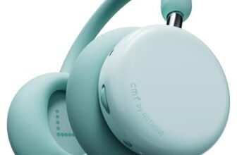 CMF Headphone Pro – Cuffie Bluetooth Over-Ear Wireless – Fino a 100h di Batteria, Hi-Res con LDAC, Audio Spaziale, con Cancellazione Attiva del Rumore – Verde Chiaro