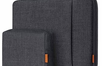 Inateck 360° Protezione Custodia Compatibile con 14 Pollici MacBook Pro M5/M4/M3/M2/M1 Pro/Max 2025-2021 A3434 A3401 A3185 A3112 A2992 A2918 A2779 A2442