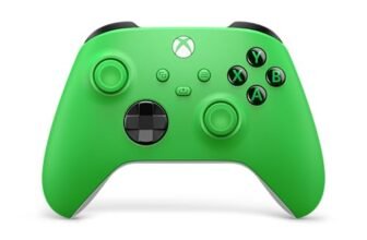 Xbox Controller Wireless – Velocity Green One, Series X|S, Windows 10/11, Android, iOS