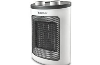 Beper RI.080 – Termoventilatore Ceramico a Basso Consumo – Stufetta Elettrica con Protezione Anti-Surriscaldamento