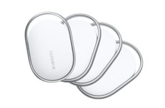 Xiaomi Smart Tag, compatibile con Apple Find My e Google Android Find Hub, localizzatore, localizzatore per bagagli/borse/valigie/portafogli/animali domestici, IP67, autonomia >1 anno, confezione da 4