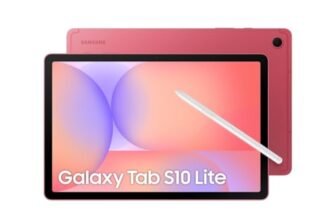 Samsung Galaxy Tab S10 Lite, 3 anni di garanzia, Tablet Android, WiFi, 6GB RAM, 128GB, 10.9″ Dispaly LCD, S Pen, Android 15, Coral Red [Versione italiana]