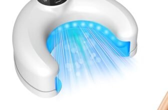 Micosi Unghie Per Multiple Unghie Dei Piedi & Delle Mani Con Luce Infrarossa 910 Nm + Luce Blu 470nm, Dispositivo Antimicotico Unghie Ricaricabile Adatto Per Varie Occasioni.