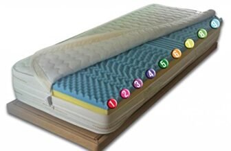 Guisil – Memory Aloe H22 Water Foam e Memory a 9 ZONE fascia 3D sfoderabile Presidio Medico