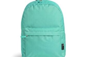 TECHMADE Zaino Scuola/Casual Unisex Multifunzionale 30x15x40 cm – IDEALE PER: Lavoro, Scuola, Ufficio, Tasche, Tempo Libero, Tasche Multiple e Cerniere Resistente – Poliestere 600D PVC (Marine)