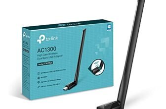 TP-Link Archer T3U Plus Chiavetta WiFi AC1300Mbps, Alto Guadagno, Wireless Dual Band, Adattatore USB, Antenna WiFi Usb per PC, MU-MIMO, Beamforming, WPA3, Windows 11/10/8.1/8/7/XP, Mac OS