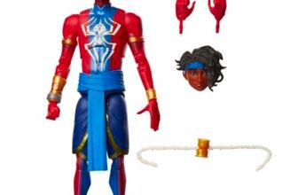 Hasbro Marvel Legends Series, Pavitr Prabhakar, Action Figure Ispirata al Film Spider-Man: Across The Spider-Verse da 15 cm collezionabile per Adulti