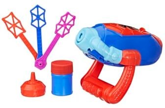 Hasbro Marvel, Spidey e i Suoi Fantastici Amici, Water-Webs, Spara Bolle elettronico, Giocattoli per Roleplay