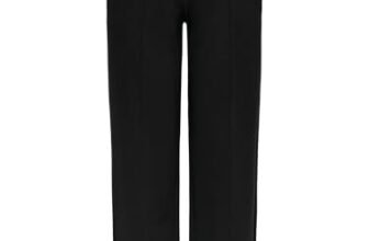 Only Pantaloni Femminili, vestibilità Ampia, Nero, M