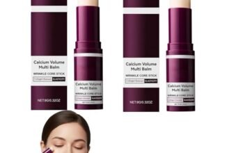 2026 Lumivita Stick Antirughe al Calcio e Collagene, Balsamo Multiuso per Viso Occhi Collo Labbra, Formula Coreana Idratante Non Ungente