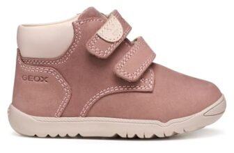 Geox B Macchia Girl, First Walker Shoe Bimba 0-24, Rosa Scuro, 22 EU