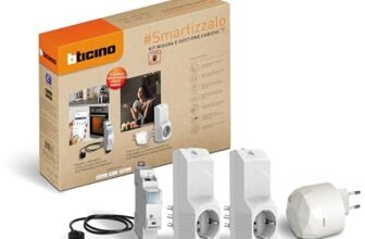 BTICINO Kit Misura e Gestione Carichi S3603KIT, Evita i Blackout, Controllo Consumi Casa da App Home+Control, Notifiche Anomalie, Risparmio Energetico, Smart Home, Installabile in tutti gli Impianti