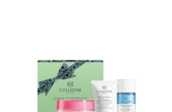 Collistar Idroattiva+ Cofanetto Regalo Donna Viso, Crema-Gel Idratazione Fresca, Mini Crema-Gel e Struccante Bifasico Waterproof, Idratante, Illuminante, Detergente, Tutti i Tipi di Pelle