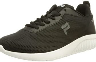 FILA Spitfire Wmn, Scarpe da corsa Donna, Nero Bianco Black White, 38 EU