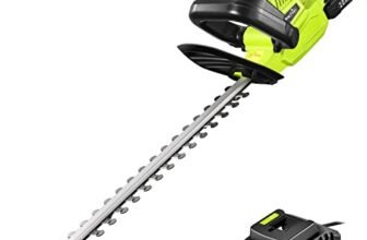 SnapFresh Tagliasiepi a Batteria 20V, Leggero 2,15 kg, 55 cm Lunghezza di Taglio, Distanza Denti 14 mm, 2800 SPM, Tagliasiepi Elettrico per Giardino, Siepi, Arbusti e Cespugli