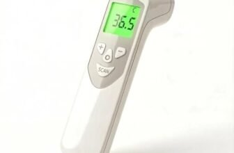 BESTEK Termometro Febbre,Termometro Infrarossi Senza Contatto per Adulti e Bambini,Termometro Neonato Frontale Digitale con Lettura Istantanea (1s) | Richiamo Memoria | Display LCD Ottimizzato