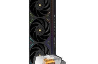 Thermalright TR Wonder Vision 360 UB ARGB – Raffreddatore ad acqua CPU, schermo magnetico curvo da 6,67 pollici, risoluzione 2400 x 1080, schermo AMOLED, raffreddamento CPU liquido per AM4/AM5