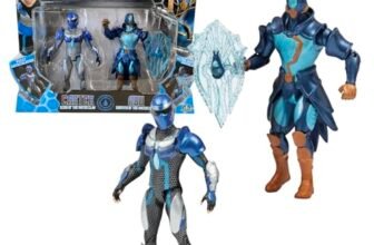 GORMITI THE NEW ERA – Set Scion Carter E Gormita Aqu Del Clan Dell’Acqua, Action Figure 15 Cm Colore Blu, Eroi Articolati E Dettagliati, Per Bambini A Partire Dai 3 Anni
