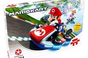 Mario Kart Funracer Puzzle 1000 pezzi – Italian Edition