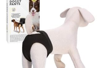 Croci – Croci C 7 If Mutandina Igienica Doggy, Pannolino per cani, Nero, XS (35 cm)