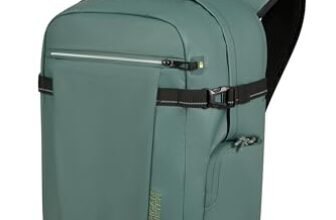 American Tourister Upventure – Backpack per laptop 15,6 pollici, 44 cm, 26,5 L, verde (foresta scura)