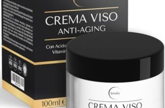 100ml – Crema Viso Antirughe, Crema Idratante Viso con Acido Ialuronico, Coenzima Q10, Vitamina C Giorno e Notte, Crema Antirughe Donna e Uomo, anche per Contorno Occhi.