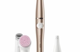 Braun FaceSpa Pro SE921, Bellezza Viso Epilatore Donna Tutto-In-Uno, Dieci Micro Fori