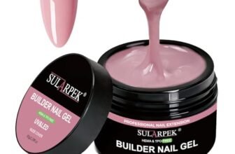Sularpek Gel Ricostruzione Unghie, 65 ML Gel Passione per Unghie Alta Densità, Allunga e Ripara (Nude Cover)