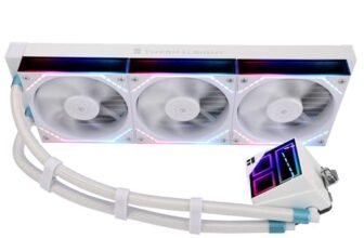 Thermalright-TR Frozen Infinity 360 WHITE CPU AIO, TL-M12W*3, ventola PWM, refrigeratore ad acqua per computer, ARGB Infinity Mirror, raffreddamento a liquido CPU 360: LGA1851/1700/115X/2011