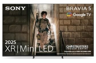 Sony BRAVIA 5 – XR|Mini LED| Processore AI XR | Acoustic Multi-Audio | Dolby Vision/Atmos | IMAX Enhanced | Google TV (2025)|Google Cast | Apple AirPlay 2| Eco Dashboard 2 |Menu di gioco 2-55pollici