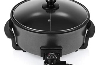 Tristar PZ-9135 Padella elettrica, Nero, 5 L