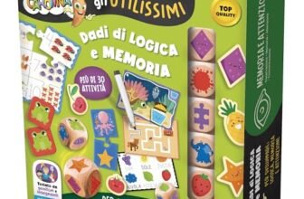 CAROTINA Gli UTILISSIMI Dadi EDUCATIVI LOGICA E Memoria