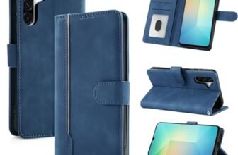 AsWant Cover per Samsung Galaxy Tab A26 5G, Premium PU Custodia Libro Portafoglio Pelle con Magnetica Flip Case Funzione Stand Per Galaxy Tab A26 (Nero)