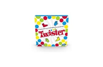 Hasbro Gaming Twister Gioco in Scatola, Include 1 Tappeto Twister, 1 Ruota e Le Istruzioni, Versione 2020 in Italiano, Multicolore