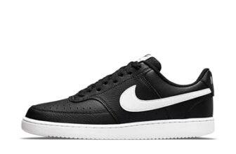 Nike Court Vision Low Next Nature Sneaker Black/White/Black 40.5