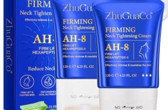 Ah-8 Firming Neck Cream – Anti-doppio mento, 2PCS Crema Rassodante per il collo Ah-8, Neck Firming Roller Cream,Crema collo e Decollete effetto lifting, Anti rughe per donne e uomini