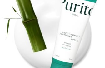 PURITO Post-Acne Moisturizer, Recovery & Glow Boost, Silicone-Free, Non-Comedogenic, Vegan, Korean Skincare, Mighty Bamboo Panthenol Cream, 3.38 fl oz / 100ml