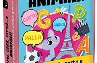 Liscianigiochi Ludoteca Le Carte dei Bambini Nomi, Cose, Citta e Animali, Multicolore, 100552