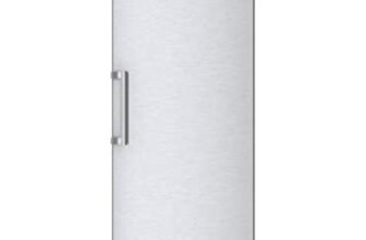 Haier Instaswitch Congelatore Verticale a Cassetti, 330 Litri, Monoporta, Connessione Wi-Fi e BLE, No Frost, con Luce LED, Classe E, Libera Installazione, 59,5 x 67,5 x 191 cm cm, Argento – H3F330SEH1